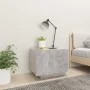 Nachttisch aus Holzwerkstoff betongrau 100x35x40 cm von vidaXL, Nachttische - Ref: Foro24-3082769, Preis: 53,41 €, Rabatt: %