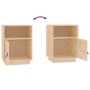 Nachttisch aus massivem Kiefernholz, 40 x 34 x 55 cm von vidaXL, Nachttische - Ref: Foro24-818315, Preis: 57,68 €, Rabatt: %