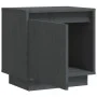 Bedside tables 2 units solid pine wood gray 40x30x40 cm by vidaXL, Nightstands - Ref: Foro24-813310, Price: 54,63 €, Discount: %