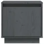Bedside tables 2 units solid pine wood gray 40x30x40 cm by vidaXL, Nightstands - Ref: Foro24-813310, Price: 54,63 €, Discount: %