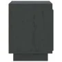 Bedside tables 2 units solid pine wood gray 40x30x40 cm by vidaXL, Nightstands - Ref: Foro24-813310, Price: 54,63 €, Discount: %