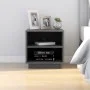 Bedside tables 2 pcs solid gray pine wood 40x34x40 cm by vidaXL, Nightstands - Ref: Foro24-813330, Price: 43,74 €, Discount: %