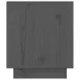 Bedside tables 2 pcs solid gray pine wood 40x34x40 cm by vidaXL, Nightstands - Ref: Foro24-813330, Price: 43,74 €, Discount: %