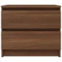 Nachttisch aus braunem Eichensperrholz, 50 x 39 x 43,5 cm von vidaXL, Nachttische - Ref: Foro24-815826, Preis: 49,71 €, Rabat...