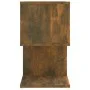 Mesita de noche madera contrachapada roble ahumado 50x30x51,5cm de vidaXL, Mesitas de noche - Ref: Foro24-815828, Precio: 31,...