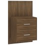 Oak brown wall bedside table by vidaXL, Nightstands - Ref: Foro24-816962, Price: 35,54 €, Discount: %