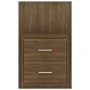 Mesita de noche de pared marrón roble de vidaXL, Mesitas de noche - Ref: Foro24-816962, Precio: 35,54 €, Descuento: %