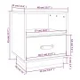 Bedside tables 2 units made of pine wood in honey brown color 40x34x45 cm by vidaXL, Nightstands - Ref: Foro24-818302, Price:...