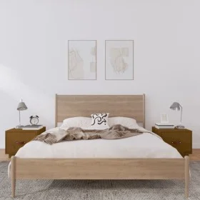 Bedside tables 2 pcs honey brown pine wood 40x34x35 cm by vidaXL, Nightstands - Ref: Foro24-818292, Price: 63,78 €, Discount: %