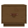 Bedside tables 2 pcs honey brown pine wood 40x34x35 cm by vidaXL, Nightstands - Ref: Foro24-818292, Price: 64,40 €, Discount: %