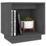 Nachttische 2 Stück massives graues Kiefernholz 40x30x40 cm von vidaXL, Nachttische - Ref: Foro24-813340, Preis: 36,91 €, Rab...
