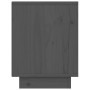 Nachttische 2 Stück massives graues Kiefernholz 40x30x40 cm von vidaXL, Nachttische - Ref: Foro24-813340, Preis: 36,91 €, Rab...