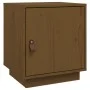 Honey brown solid pine wood bedside table 40x34x45 cm by vidaXL, Nightstands - Ref: Foro24-818281, Price: 39,22 €, Discount: %