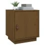 Honey brown solid pine wood bedside table 40x34x45 cm by vidaXL, Nightstands - Ref: Foro24-818281, Price: 39,22 €, Discount: %