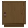 Mesita de noche madera maciza de pino marrón miel 40x34x45 cm de vidaXL, Mesitas de noche - Ref: Foro24-818281, Precio: 39,59...