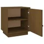 Honey brown solid pine wood bedside table 40x34x45 cm by vidaXL, Nightstands - Ref: Foro24-818281, Price: 39,22 €, Discount: %
