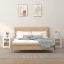 Bedside tables 2 units solid white pine wood 40x35x55 cm by vidaXL, Nightstands - Ref: Foro24-820959, Price: 71,20 €, Discoun...