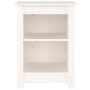 Nachttische 2 Stk. massives Zirbenholz weiß 40x35x55 cm von vidaXL, Nachttische - Ref: Foro24-820959, Preis: 79,91 €, Rabatt: %