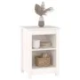 Bedside tables 2 units solid white pine wood 40x35x55 cm by vidaXL, Nightstands - Ref: Foro24-820959, Price: 71,20 €, Discoun...