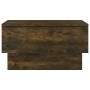 Mesita de noche de pared roble ahumado de vidaXL, Mesitas de noche - Ref: Foro24-816940, Precio: 37,22 €