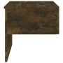Wand-Nachttisch aus geräucherter Eiche von vidaXL, Nachttische - Ref: Foro24-816940, Preis: 37,29 €, Rabatt: %