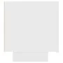 Weißer Nachttisch aus Holzwerkstoff, 100 x 35 x 40 cm von vidaXL, Nachttische - Ref: Foro24-3082765, Preis: 61,47 €, Rabatt: %