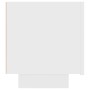 Weißer Nachttisch aus Holzwerkstoff, 100 x 35 x 40 cm von vidaXL, Nachttische - Ref: Foro24-3082765, Preis: 62,57 €, Rabatt: %