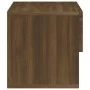 Mesita de noche de pared marrón roble de vidaXL, Mesitas de noche - Ref: Foro24-816950, Precio: 30,78 €, Descuento: %