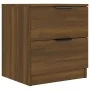 Nachttisch aus braunem Eichensperrholz von vidaXL, Nachttische - Ref: Foro24-817037, Preis: 49,79 €, Rabatt: %