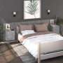 Sonoma Gray Wall Nightstand by vidaXL, Nightstands - Ref: Foro24-816960, Price: 38,66 €, Discount: %