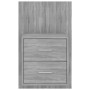 Sonoma Gray Wall Nightstand by vidaXL, Nightstands - Ref: Foro24-816960, Price: 38,66 €, Discount: %