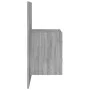 Mesita de noche de pared gris Sonoma de vidaXL, Mesitas de noche - Ref: Foro24-816960, Precio: 38,36 €, Descuento: %