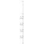 EISL Chrome Telescopic Corner Shower Shelf by EISL, Bathtub trays - Ref: Foro24-438837, Price: 79,68 €, Discount: %