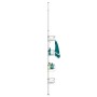 EISL Estante de ducha de esquina telescópico cromado de EISL, Bandejas de bañera - Ref: Foro24-438837, Precio: 75,82 €, Descu...