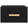 Black wall bedside table 35x35x20 cm by vidaXL, Nightstands - Ref: Foro24-812836, Price: 30,17 €, Discount: %