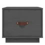 Bedside tables 2 pcs solid gray pine wood 40x34x35 cm by vidaXL, Nightstands - Ref: Foro24-818290, Price: 63,78 €, Discount: %