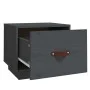 Bedside tables 2 pcs solid gray pine wood 40x34x35 cm by vidaXL, Nightstands - Ref: Foro24-818290, Price: 63,78 €, Discount: %