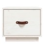Mesitas de noche 2 uds madera maciza pino blanco 40x34x35 cm de vidaXL, Mesitas de noche - Ref: Foro24-818288, Precio: 64,35 ...