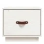 Mesitas de noche 2 uds madera maciza pino blanco 40x34x35 cm de vidaXL, Mesitas de noche - Ref: Foro24-818288, Precio: 63,78 ...
