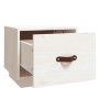 Nachttische 2 Stück aus massivem weißem Kiefernholz 40x34x35 cm von vidaXL, Nachttische - Ref: Foro24-818288, Preis: 64,40 €,...