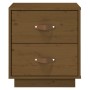 Nachttische 2 Stück honigbraunes Kiefernholz 40x34x45 cm von vidaXL, Nachttische - Ref: Foro24-818332, Preis: 87,11 €, Rabatt: %