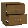 Nachttische 2 Stück honigbraunes Kiefernholz 40x34x45 cm von vidaXL, Nachttische - Ref: Foro24-818332, Preis: 86,27 €, Rabatt: %