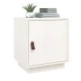 Solid white pine wood bedside table 40x34x45 cm by vidaXL, Nightstands - Ref: Foro24-818277, Price: 43,56 €, Discount: %
