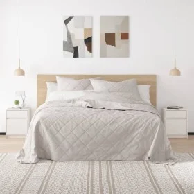 Nachttisch aus massivem weißem Kiefernholz, 40 x 31 x 50 cm von vidaXL, Nachttische - Ref: Foro24-808125, Preis: 46,17 €, Rab...
