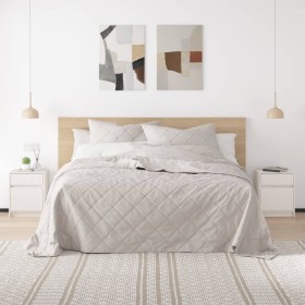 Nachttisch aus massivem weißem Kiefernholz, 40 x 31 x 50 cm von vidaXL, Nachttische - Ref: Foro24-808125, Preis: 46,80 €, Rab...