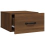 Wand-Nachttische 2 Stück Eiche braun 35x35x20 cm von vidaXL, Nachttische - Ref: Foro24-817584, Preis: 59,75 €, Rabatt: %