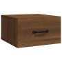 Wand-Nachttische 2 Stück Eiche braun 35x35x20 cm von vidaXL, Nachttische - Ref: Foro24-817584, Preis: 59,75 €, Rabatt: %