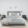 Mesitas de noche 2 uds madera maciza de pino gris 40x34x55 cm de vidaXL, Mesitas de noche - Ref: Foro24-818320, Precio: 71,00...