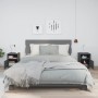 Nachttische 2 Stück massives graues Kiefernholz 40x34x55 cm von vidaXL, Nachttische - Ref: Foro24-818320, Preis: 79,73 €, Rab...