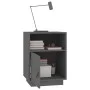 Bedside tables 2 pcs solid gray pine wood 40x34x55 cm by vidaXL, Nightstands - Ref: Foro24-818320, Price: 78,89 €, Discount: %